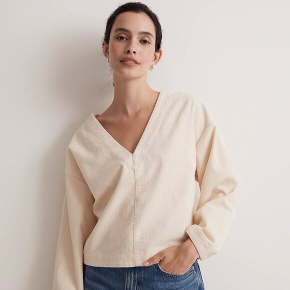 Madewell Tops - Madewell V-Neck Pullover Shirt